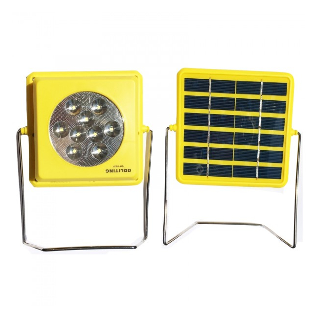 Proiector 9LED SMD2835 1.5W Incarcare Panou Solar si USB GD5027