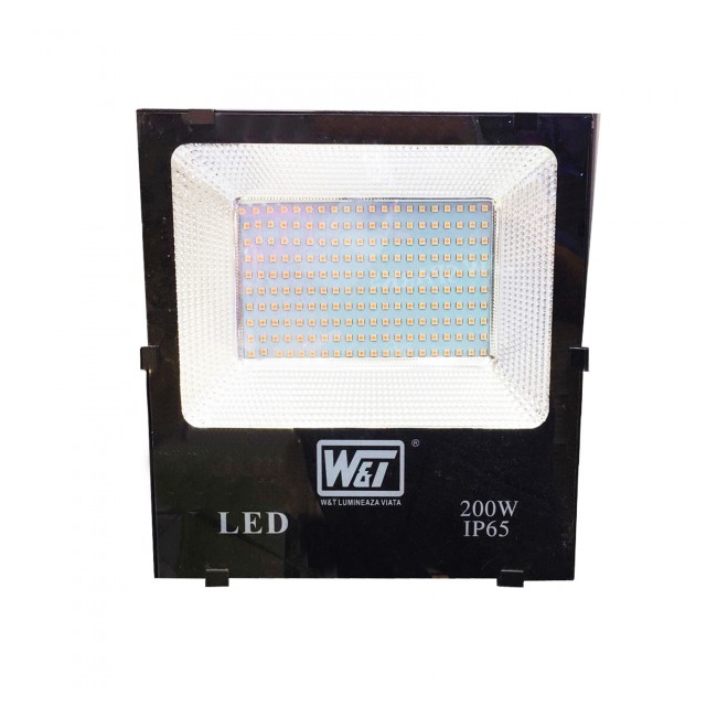Proiector LED 200W 200LEDuri SMD Alb Cald IP65 220V WT