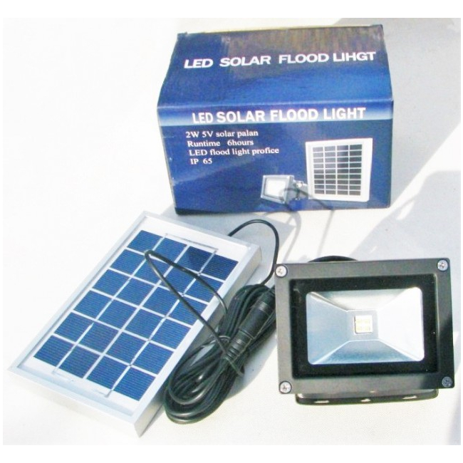 Proiector LED 2W 5V Incarcare Panou Solar
