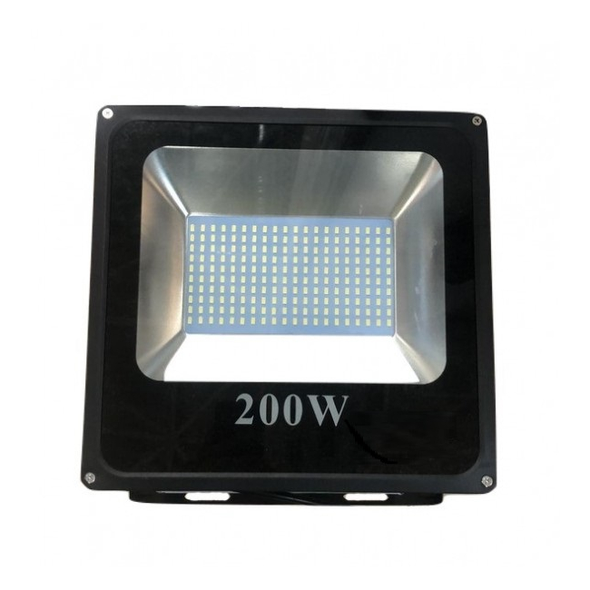 Proiector LED SMD 200W Slim Alb Rece 6400K IP65 220V