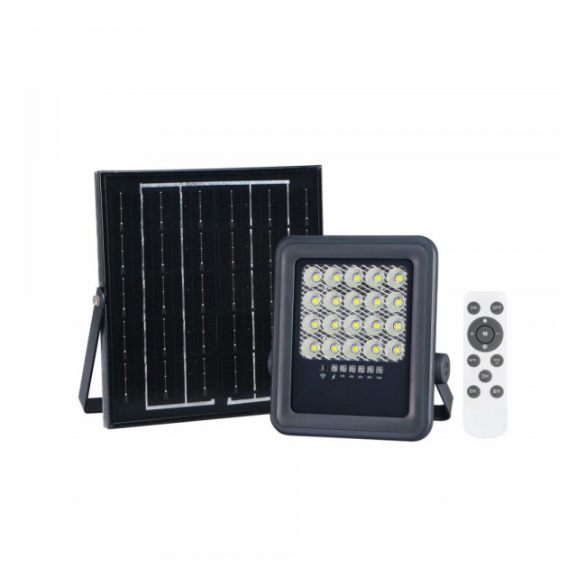 Proiector LED SMD Panou Solar telecomanda 50W/6500k SPN8111