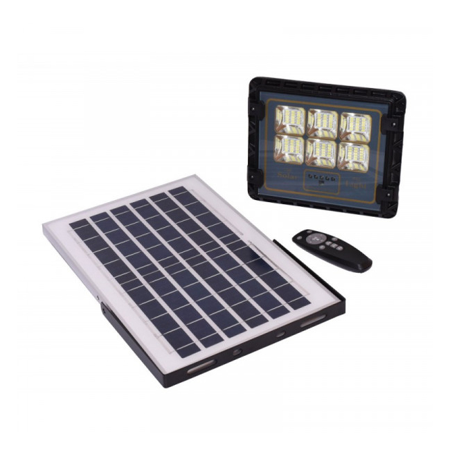 Proiector LEDuri 50W Panou Solar Telecomanda Senzor IP65 18D042 XXM