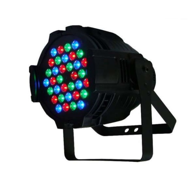 Proiector Lumini PAR Light 36 LEDuri 1W RGB Intrare si Iesire DMX