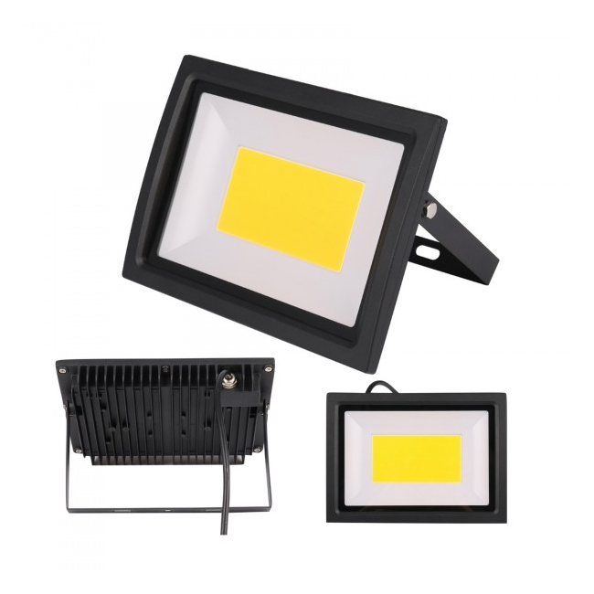 Proiector Slim cu COB LED Mare 50W Alb Rece 220V IP65 KPAD