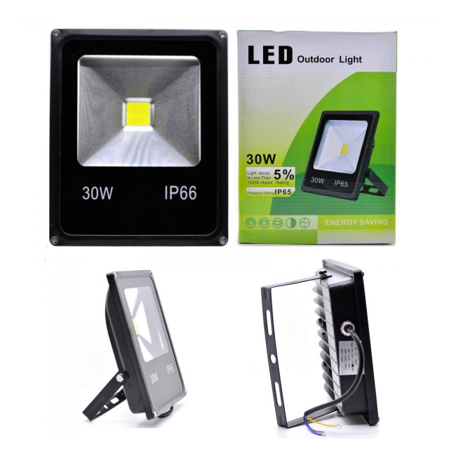 Proiector Slim LED SMD 30W Alb Rece 220V IP65 20A003 XXM