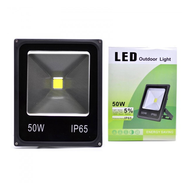 Proiector Slim LED SMD 50W Alb Rece 220V IP65 20A004 XXM