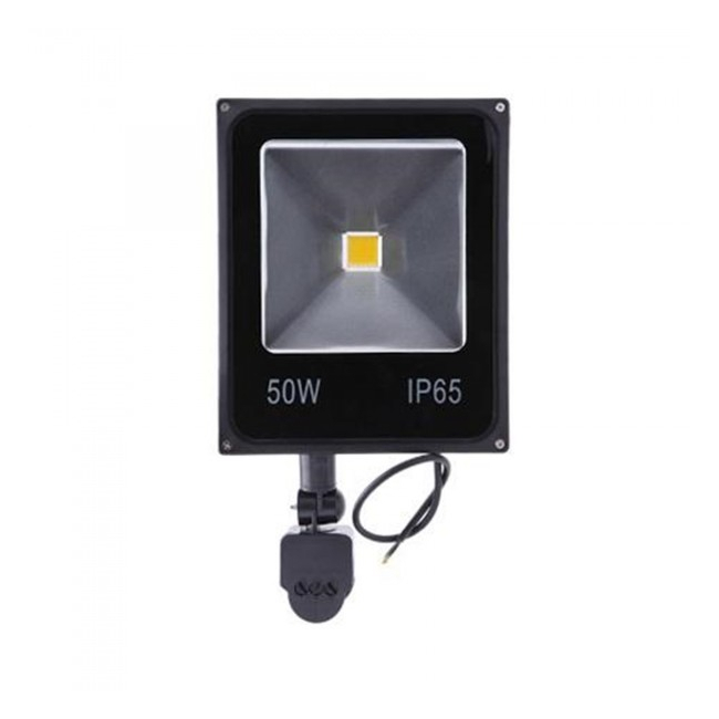 Proiector Slim LED SMD 50W cu Senzor Miscare Alb Rece 220V 20A004 XXM