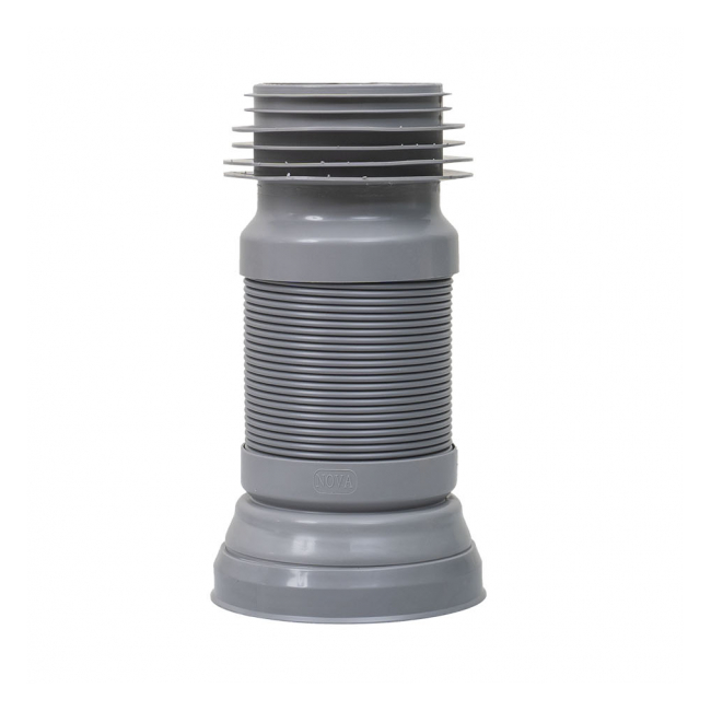 Racord evacuare WC extensibil 50cm gri Zilan ZTS8298