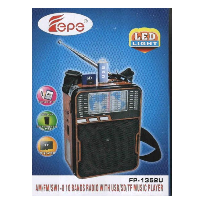 Radio portabil MP3 Boxa Ertone cu Slot USB FP1352U