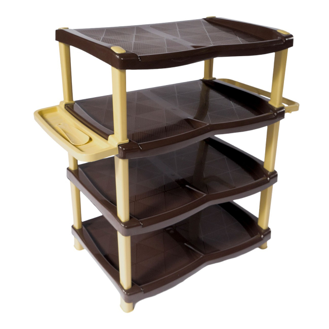 Raft pantofi lux 4 etaje DIV.Culori 46x32x59cm CNN2538