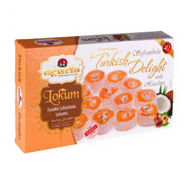 Rahat Turcesc Alune de Padure Pasa Turkish Delight Ugurlu 350g MGR