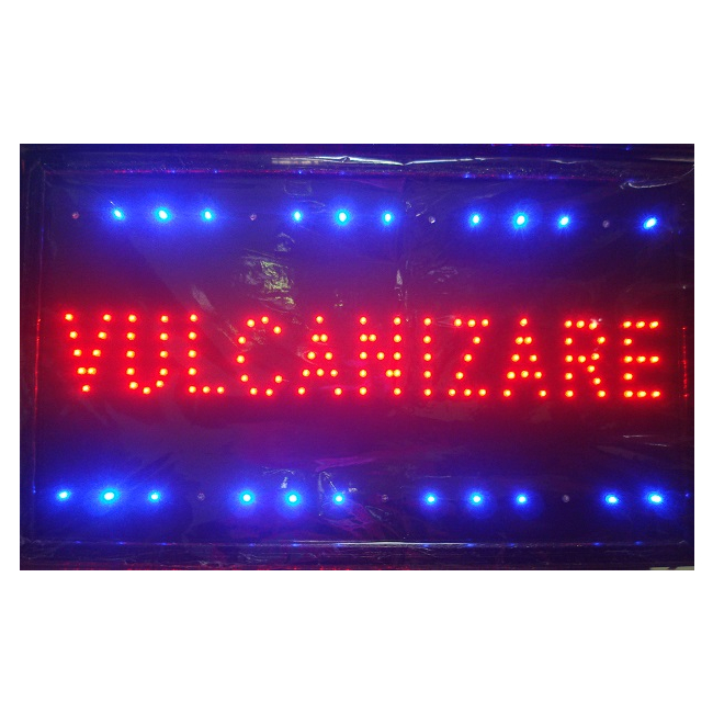 Reclama Luminoasa cu LED 55x33cm Vulcanizare