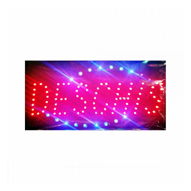 Reclama Luminoasa LED Deschis 45x25cm Rosu Albastru