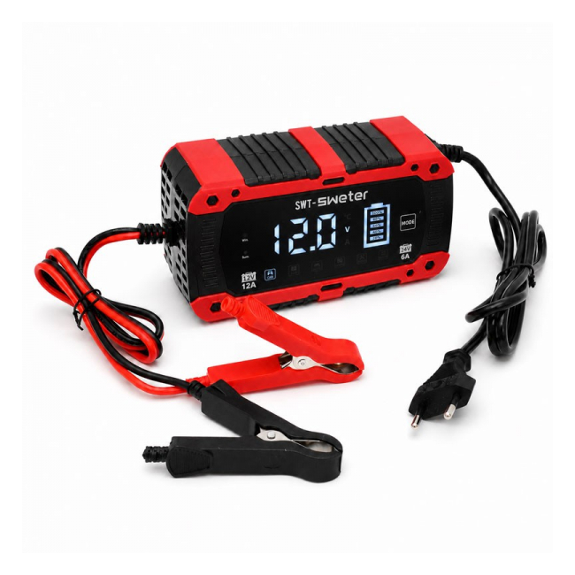 Redresor Auto Inteligent 12V 12A/24V 6A Reparare Puls SWT-1206 DALBI 7H068 XXM