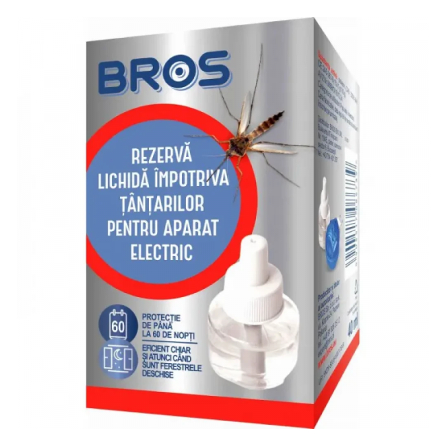 Rezerva lichida pentru aparat electric anti-tantari 40ml Bros DNC37704