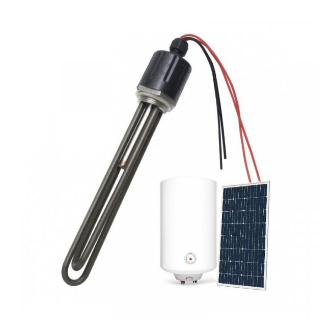 Rezistenta Electrica Boiler 2in1 Solara DC 48V 500W AC Termostat 15B052 XXM