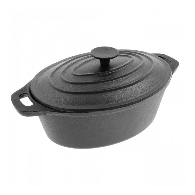 Roaster din fonta cu capac 34cm Sapir SP4621A34