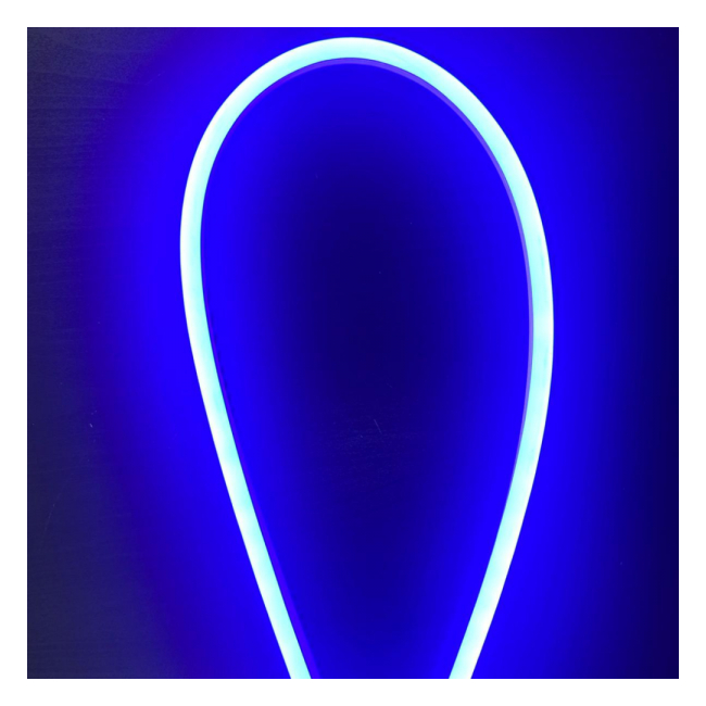 Rola 50m Furtun Neon Flex 120LED/m 10W/m SMD2835 8x16mm 220V Blue SPN DL66760C