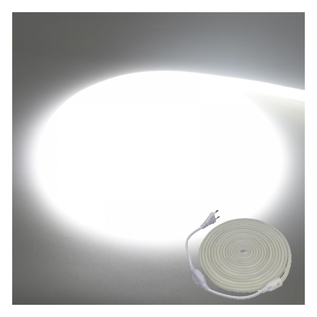Rola 5m Banda LED COB Alb-Rece 6500K Neon Flex 288led/m 10W 18A191 XXM