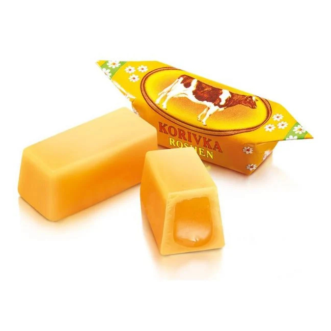 Roshen Korivka Bomboane Fondante cu Lapte si Caramel 1Kg MGR6172