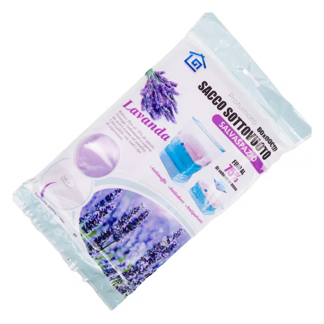 Sac de vidat haine perne pilote 50X60cm Lavanda CNN44365
