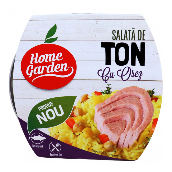 Salata de ton cu orez Home Garden 160g MGR26910