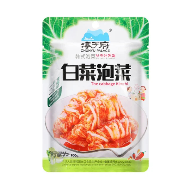 Salata Kimchi din varza murata napa Chunyu Palace 100g BCPC CYF MLL