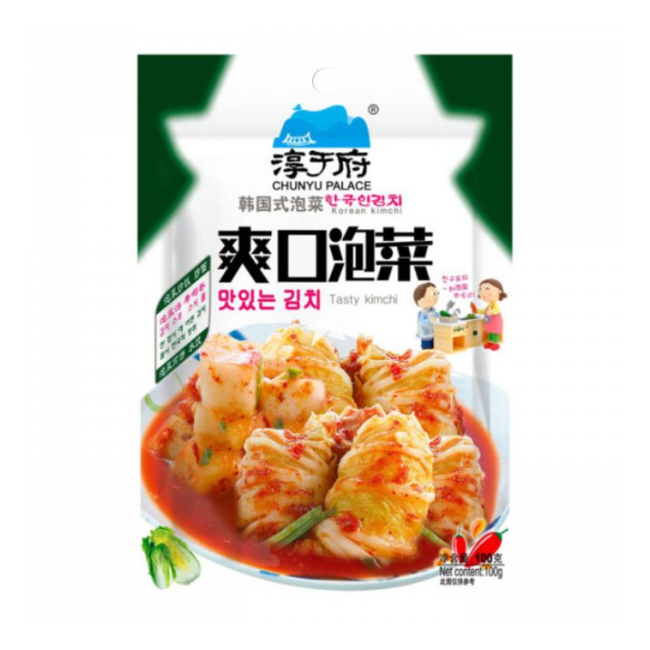 Salata Kimchi din varza murata napa Chunyu Palace 100g SKPC CYF MLL