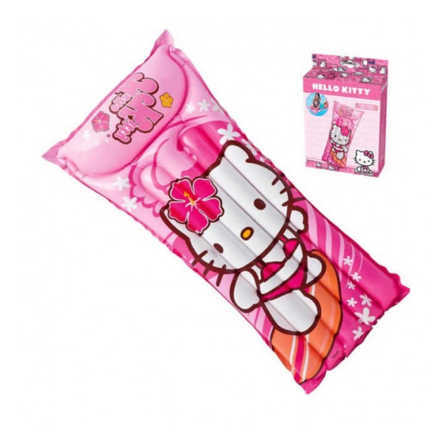Saltea Pluta gonflabila pentru copii Hello Kitty Intex 58718NP