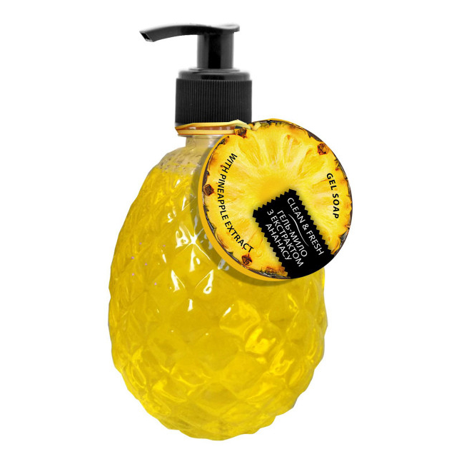 Sapun Lichid Gel cu Pompa Tasty Secrets Extract Ananas 500ml CNN50785