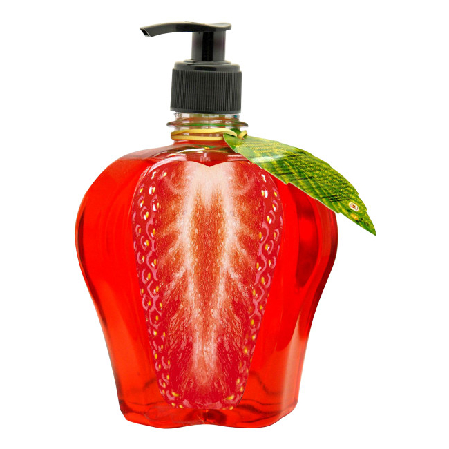 Sapun Lichid Gel cu Pompa Tasty Secrets Extract Capsuni 500ml CNN50788
