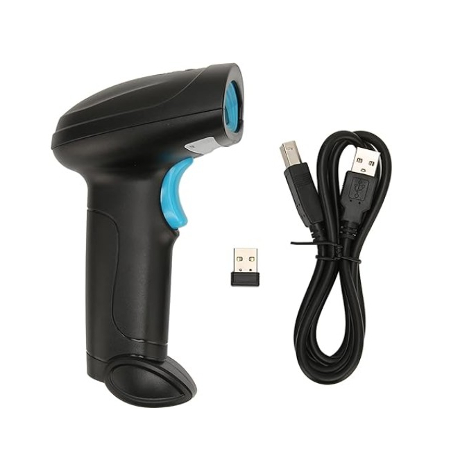 Scanner Coduri de Bare 1D, 2D si QR cu Acumulator la USB Andowl QSM55B