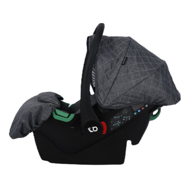 Scaun auto scoica pentru copii Splendor CS130GRI X1 Gri JGR Bumbac