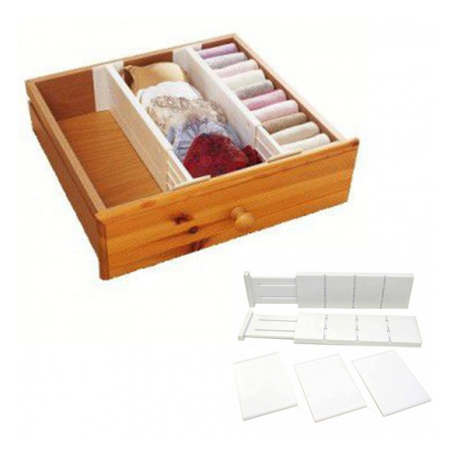 Separator Extensibil Organizator Sertare The Expandable Drawer Dividers