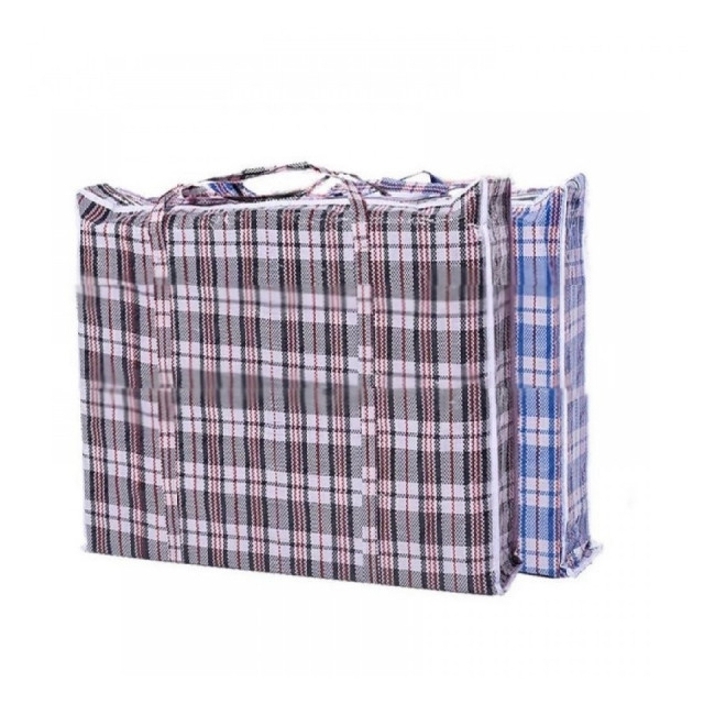 Set 10 Sacose din Rafie PVC 60X60cm cu Fermoar Wei A05354 DNC27003