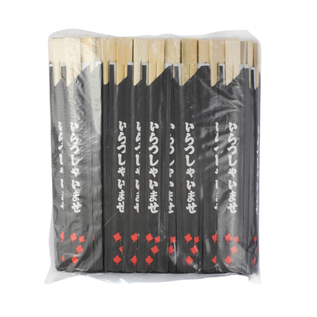 Set 100 Perechi Betisoare Bambus Sushi, Mancare Asiatica Hartie NEAGRA JAP CN MLL SNM