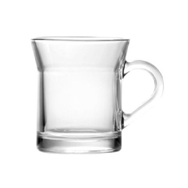 Set 12 cani sticla transparenta 300ml Miami Uniglass 50821 CNN19003