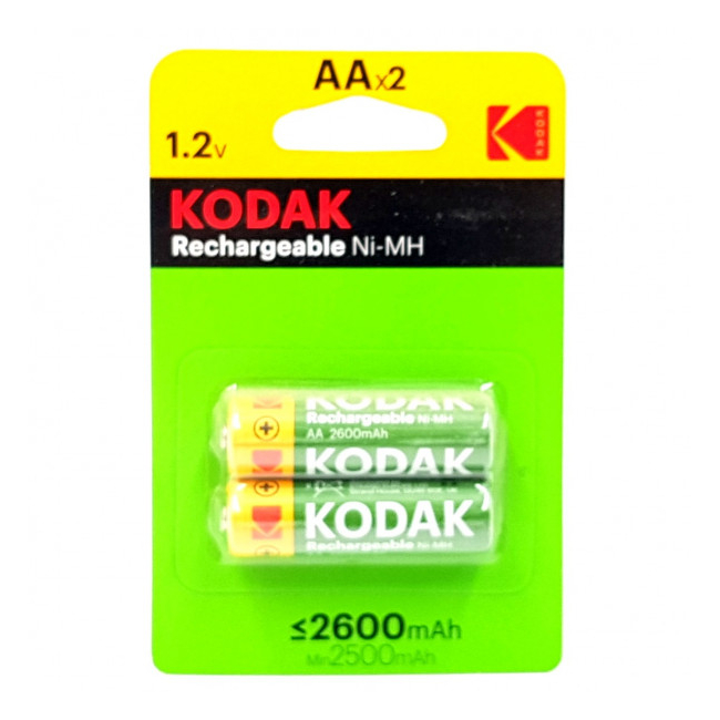 Set 2 Acumulatori Ni-Mh tip R6 1.2V 2600mAH Kodak