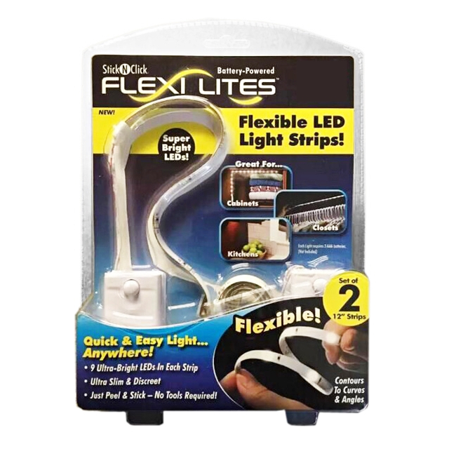 Set 2 benzi LED Flexibile Autoadezive pentru Iluminat Casnic