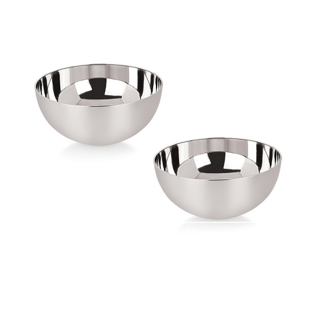 Set 2 boluri mici din INOX 11.5cm Grunberg IGR002