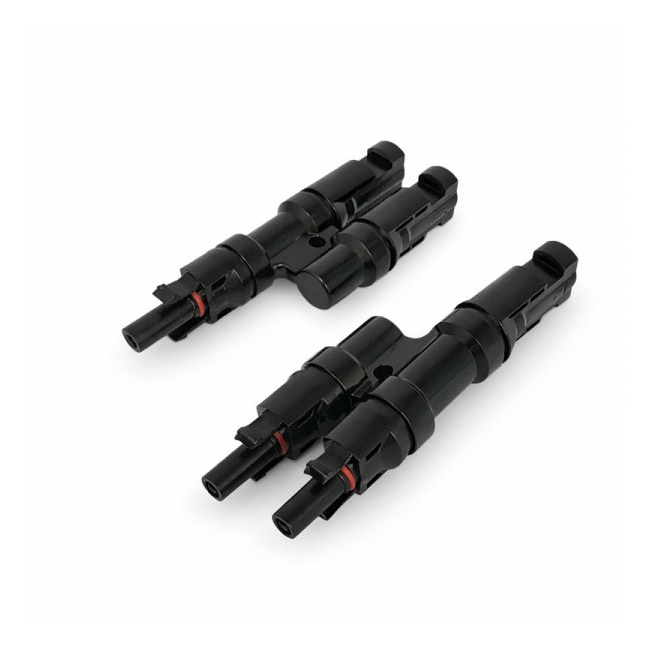 Set 2 Conectori Solari MC4 Tip Y Adaptor 1000V 1 Tata la 2 Mama 0B004 XXM
