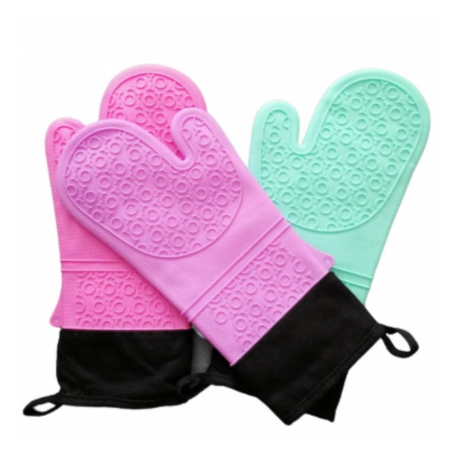Set 2 Manusi Lungi Silicon Interior Captusit Bucatarie 37x14cm Wei A06494 DNC25361