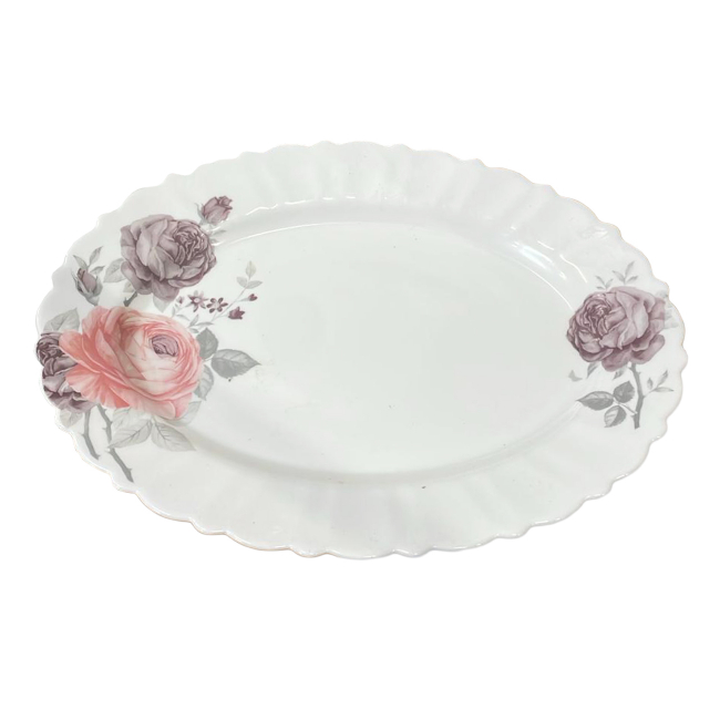 Set 2 Platouri Ovale Opal Model Shamiram 34cm RGR340 CNN51645