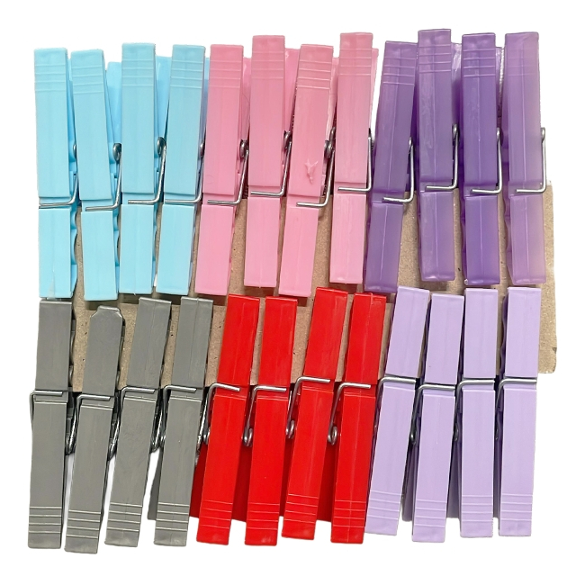 Set 24 Carlige de rufe mari din plastic L078 CNN51516