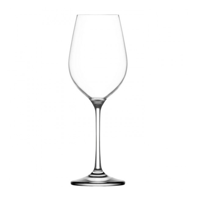 Set 24 Pahare Sticla Cristalina cu picior 250ml Vin alb LAV Gusto 121