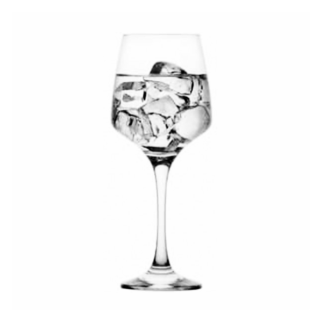 Set 24 Pahare Sticla cu picior 400ml  Vin LAL 592