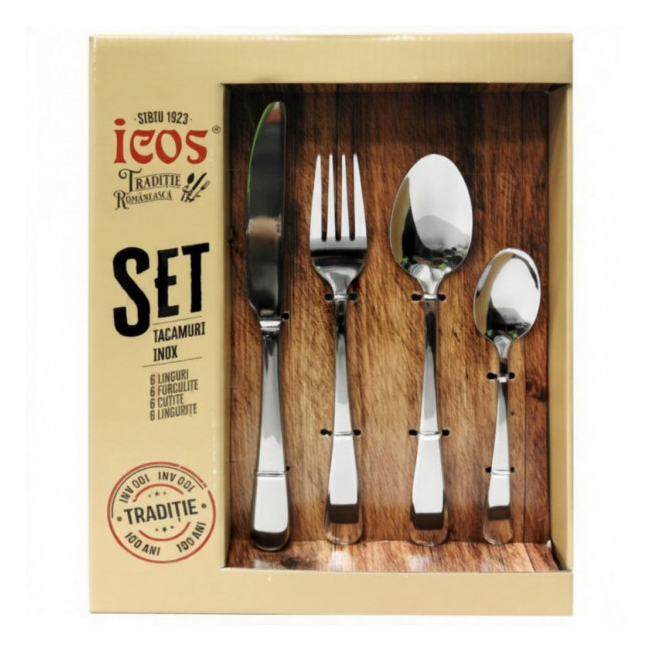 Set 24 tacamuri Inox Sophia Icos DNC66265