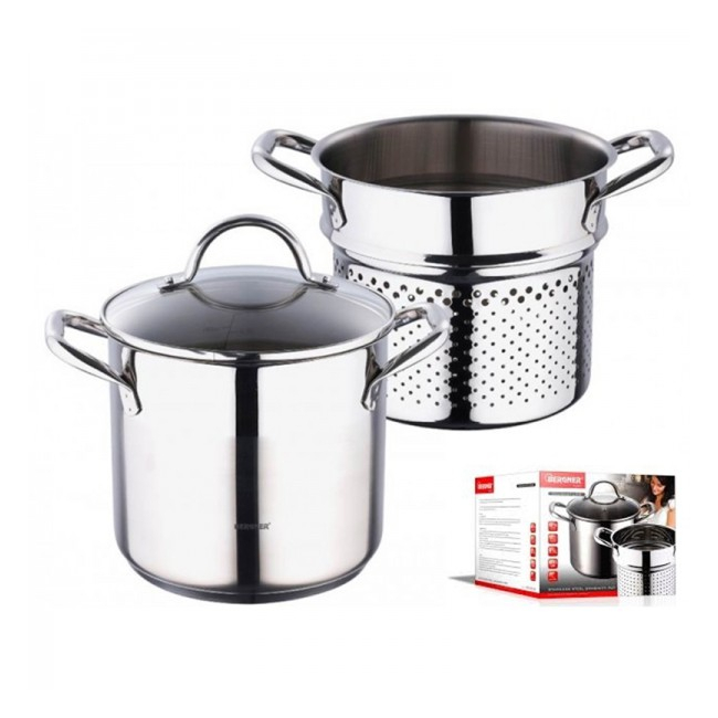 Set oale inox pentru paste 3 piese Bergner BG6520 5L