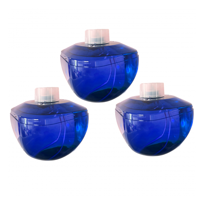 Set 3 REZERVE Candela Lina cu Ceara Lichida 0.24l 3x96 Ore 3x4Zile Albastru HRL