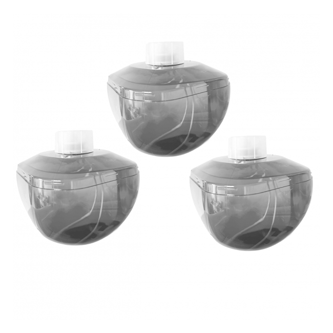 Set 3 REZERVE Candela Lina cu Ceara Lichida 0.24l 3x96 Ore 3x4Zile Incolor HRL